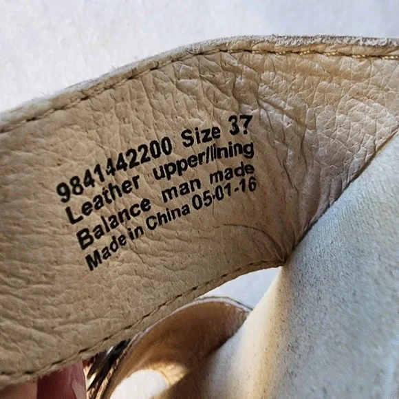 Dansko Sandals Women's Multicolor Leather Buckle Heel Comfort Shoes US 6.5/EU 37 - Picture 6 of 6